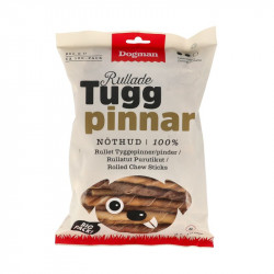 Dogman Rullade Tuggpinnar - 100pack