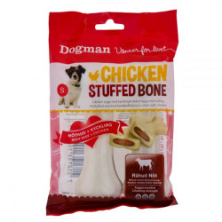 Dogman Chicken Stuffed Bone - 2pack