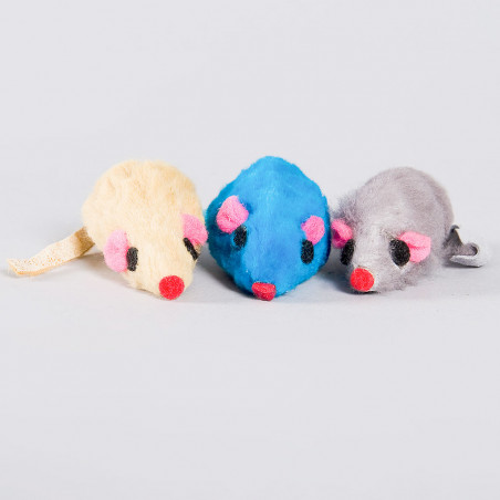 Pälssmöss - 3 pack