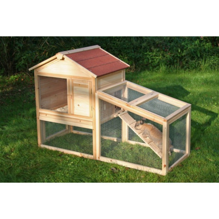 Kaninbur m. hus - Utomhus