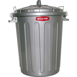 Fodertunna m. Lock - 46Liter