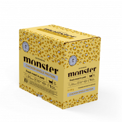 Monster Cat Pouches Adult - Chicken