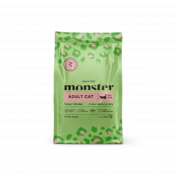 Monster Cat Grain Free Adult - Turkey/Chicken - 2kg