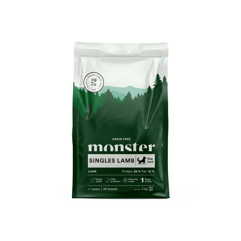 Monster Dog GrainFree Singel Lamb