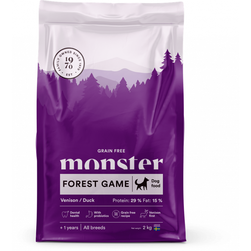 Monster Dog GrainFree - Forest Game