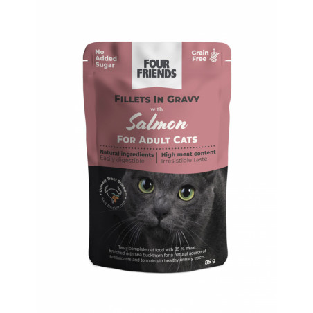 FourFriends Cat Blötmat Adult Gravy