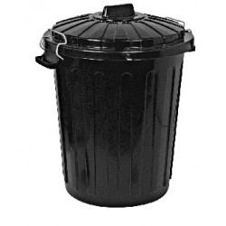 Fodertunna m. Lock - 70L