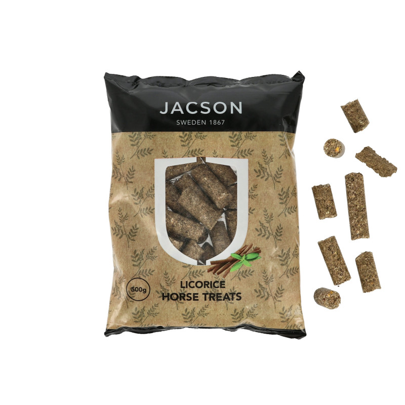 Jacson Hästgodis - Lakrits 3kg