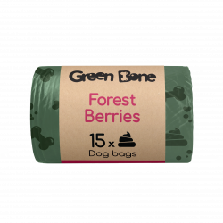 Bajspåsar Green Bone - Forest Berries