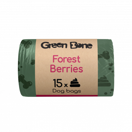 Bajspåsar Green Bone - Forest Berries