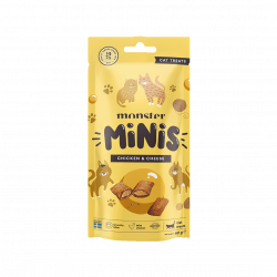 Monster Cat Minis Treats - Chicken&Cheese