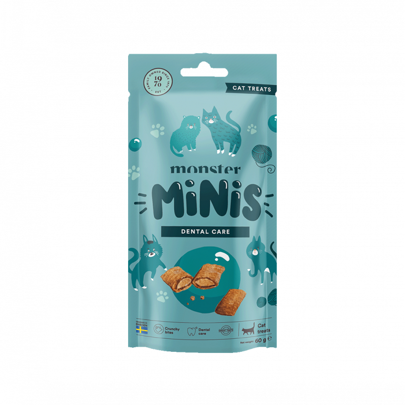 Monster Cat Minis Treats - Dental Care