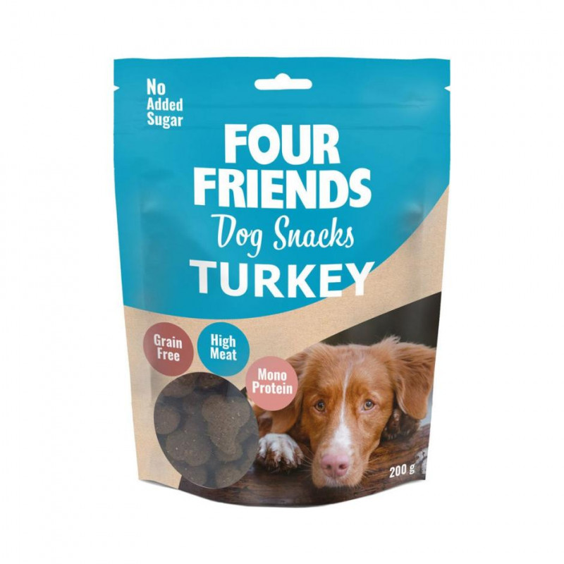 FourFriends DogSnack - Turkey