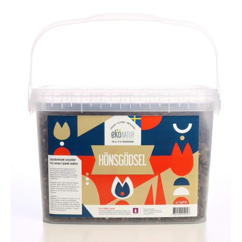 EkoNatur Hönsgödsel - 3kg