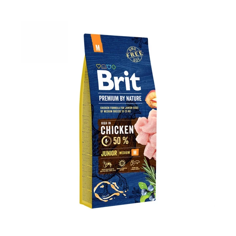 Brit Premium Medium Junior - 15kg