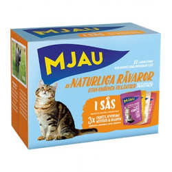 Mjau, Multipack köttsmaker i sås 12*85gr