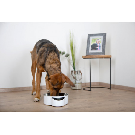 Intelligent husdjursskål m. integrerad våg - 1,8L
