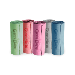 Green Bone Bajspåsar Mix Färg 50st