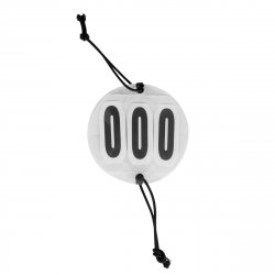 Tävlingsnummer rund 2-pack