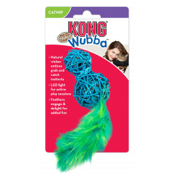 Kong Kattlek Wubba Wicker - 8x5cm